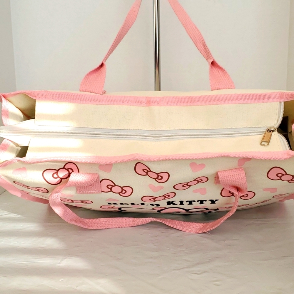 Hello Kitty Pink Bow Tote Bag NWOT - Picture 3 of 4